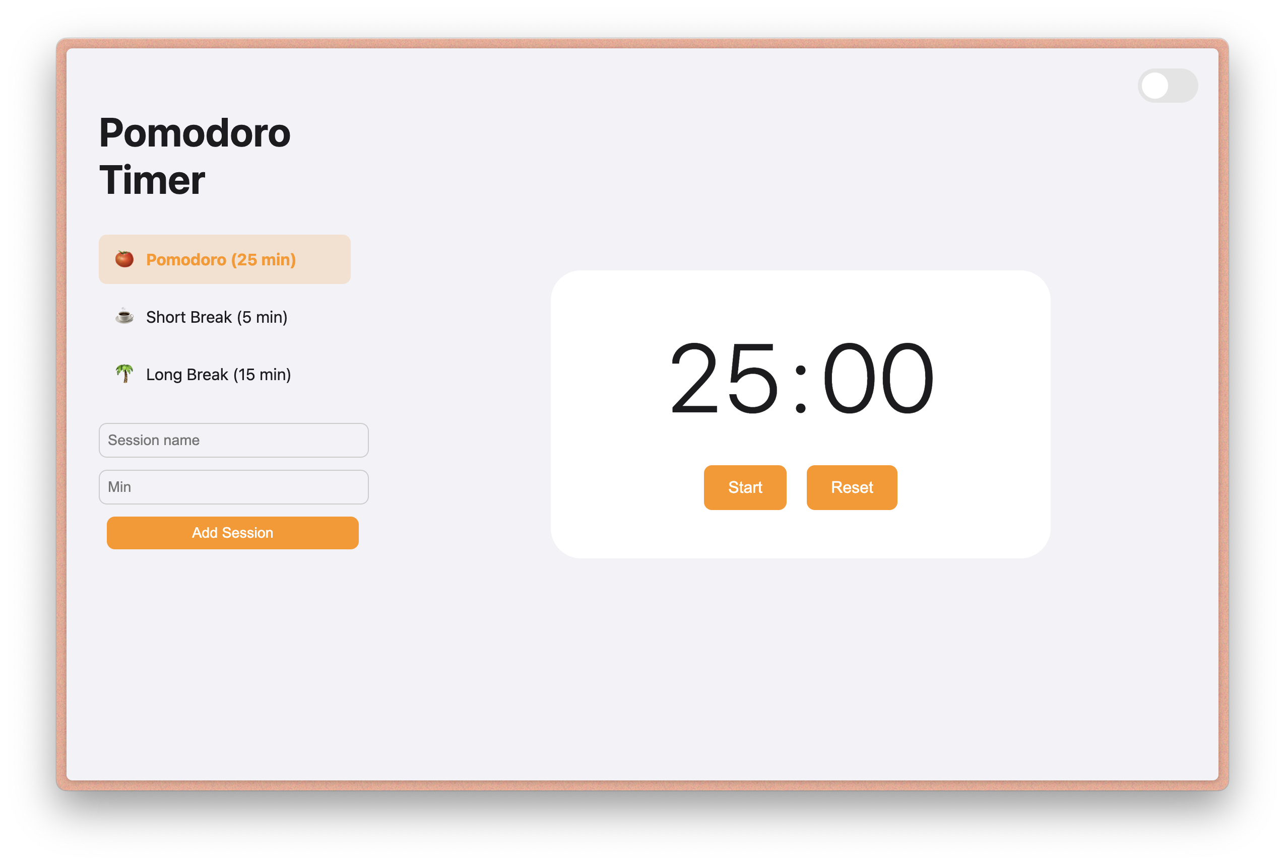 Pomodoro Timer